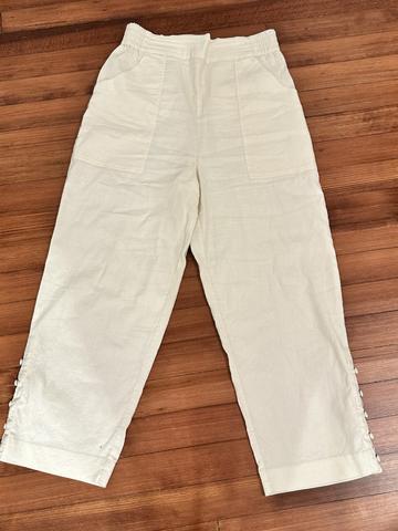 ADAY Plant and Chill Linen Blend Pants