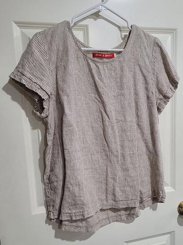 Pyne and Smith linen top xl