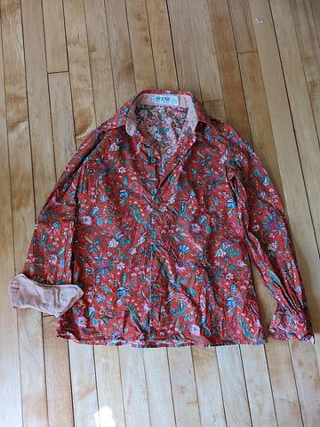 Vintage floral button down
