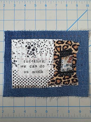 Embroidered patch