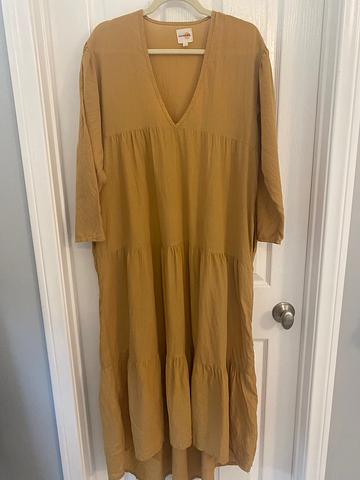 Savannah dress in marigold