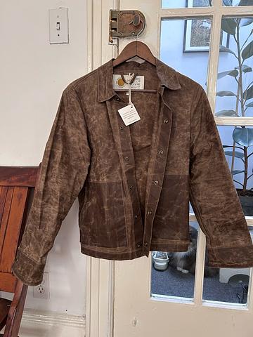 Beeswax canvas jacket