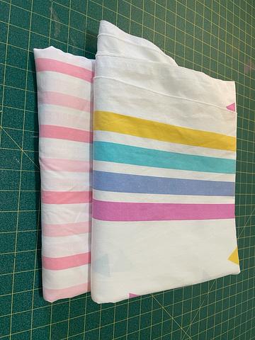 Pair of sheets for up cycling