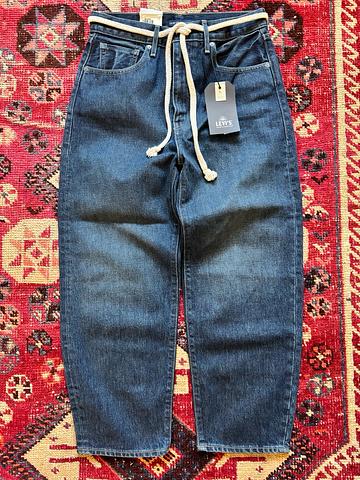 Made and Crafted Barrel Crop Jeans