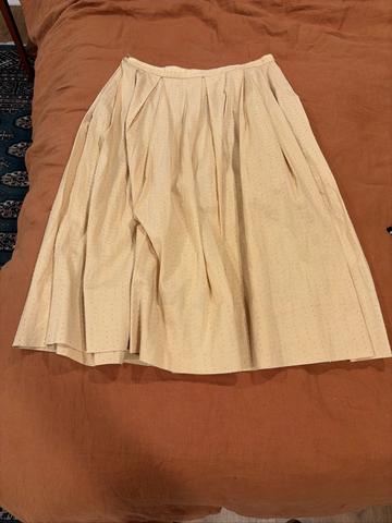 Cream 1950’s skirt