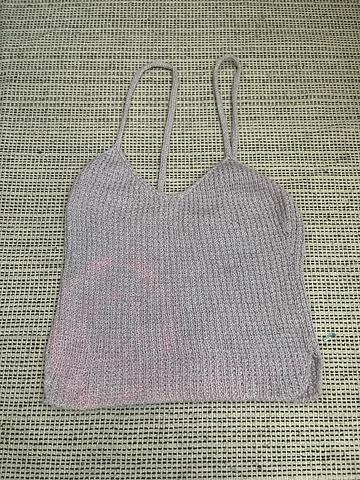 Knit crop top