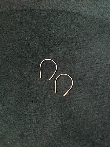 Brass Arch earrings by Make Pie Not War