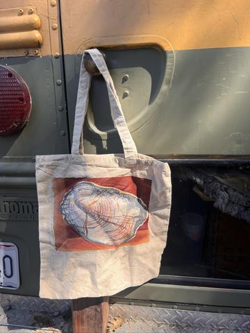 petrified wood tote
