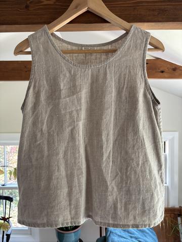 Linen tank