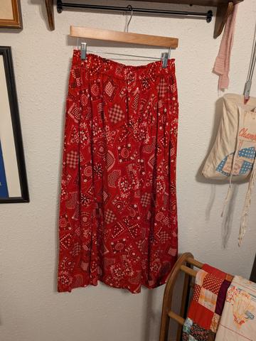 Bandana Henrietta Skirt