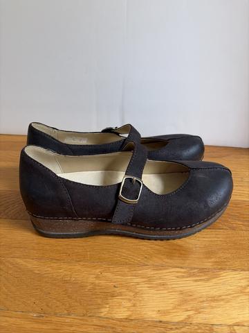 Mika Mary Jane Shoes in Dark Brown