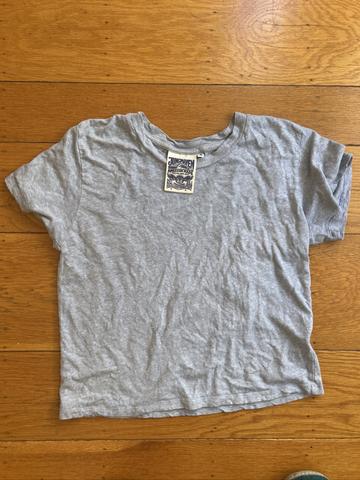 Heathered cropped Lorel Tee