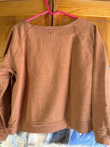 Cropped hemp sweatshirt