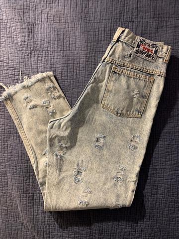 Vintage Distressed Denim
