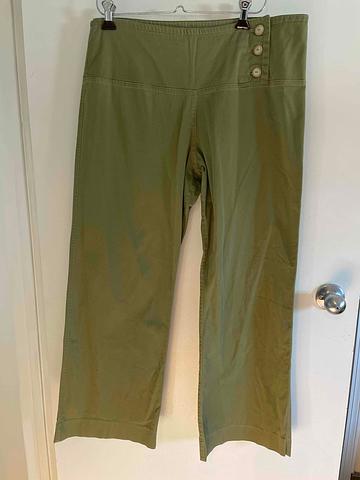 Moss green pants
