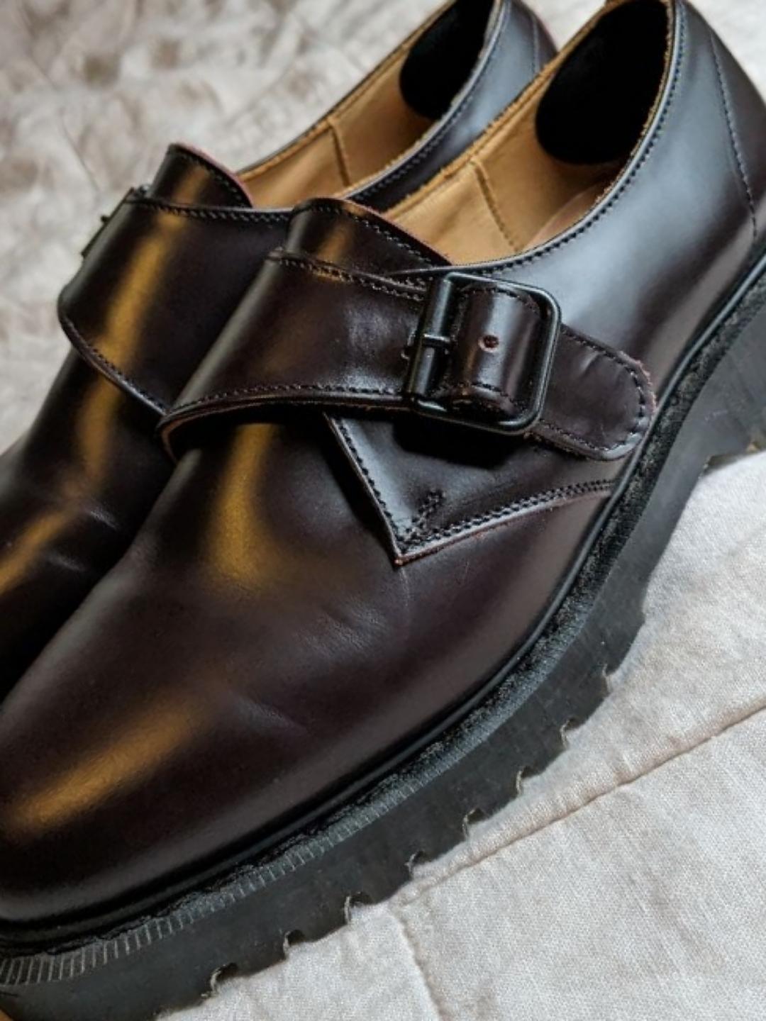 Solovair shoes UK - Solovair Monk Strap Shoes - Lucky Sweater