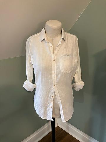 Linen/cotton Button-down