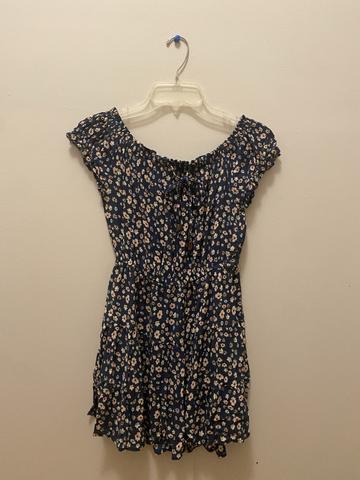 Mini floral dress