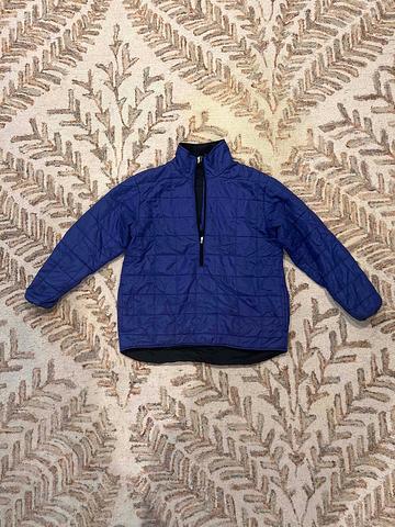 Vintage LL Bean half zip puffy