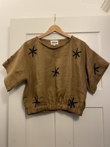 Star Linen Top