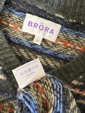 Wool fair isle jumper