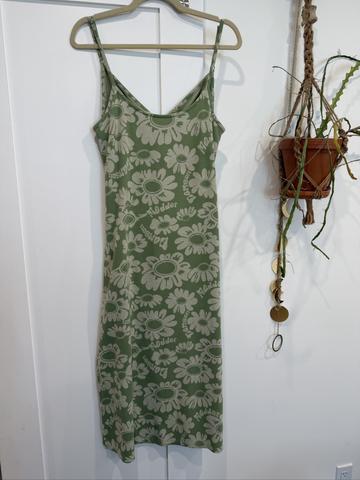 Midi Knit Floral Dress