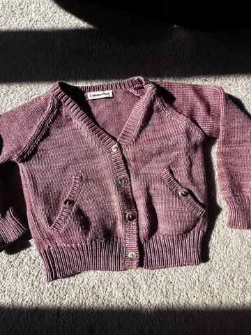 Wool cardigan