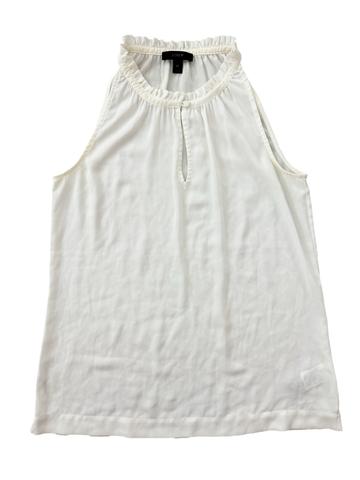Ruffle Halter Neck with Keyhole