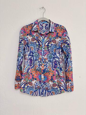 Cotton button down S