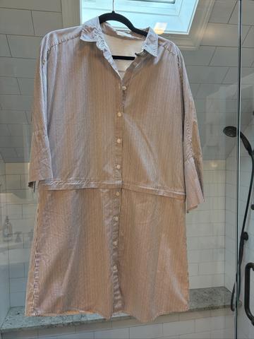 Convertible Shirt Dress