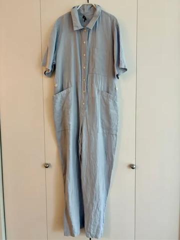 Petite Linen Jumpsuit