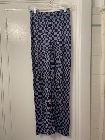 Checkered Pants