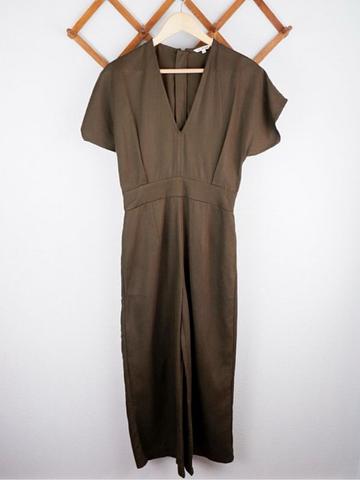 V neck jumpsuit