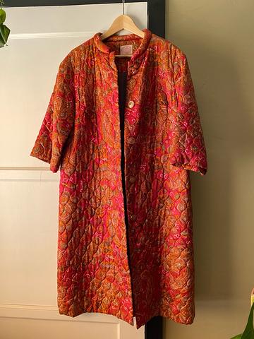 quilted housecoat