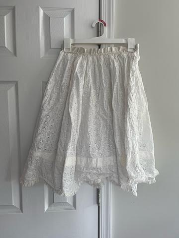 Eyelet Prairie Skirt