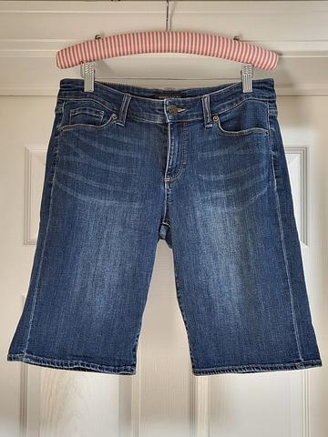 Denim Bermuda Shorts