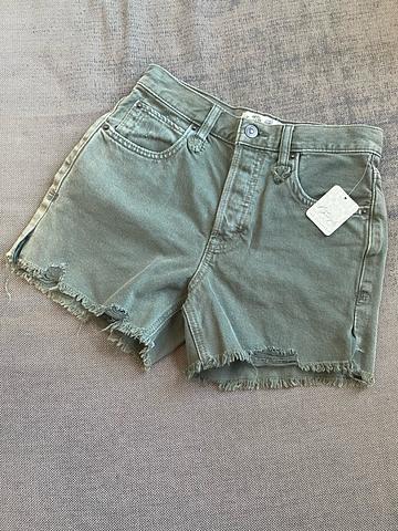 Raw Hem Shorts