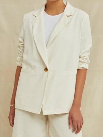 White Blazer