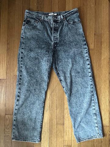 Levi Ribcage Straight Ankle jeans
