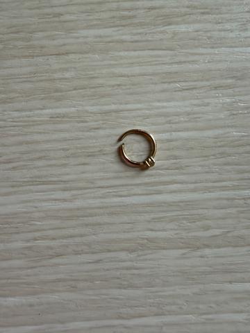 Cartilage opal mini hoop