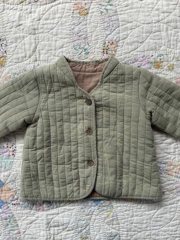 Reversible quilted jacket