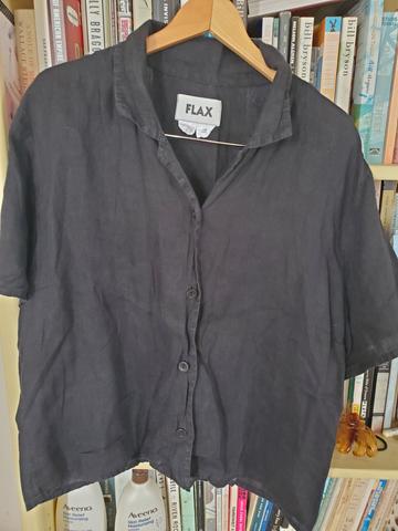 linen button down shirt