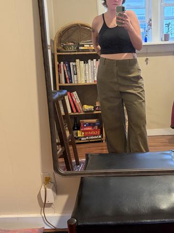 wide legged trouser
