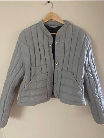 Reversible Quilted Crop Jacket