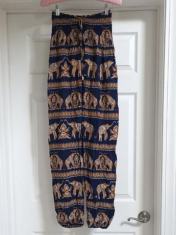 Abracadbra Elephant harem balloon pants