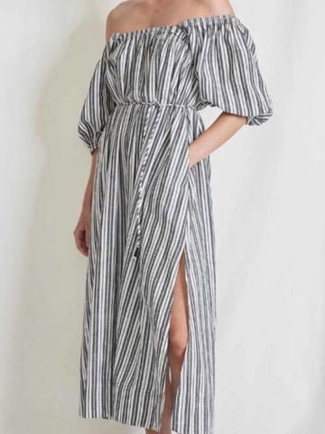 Gali Shirred Midi