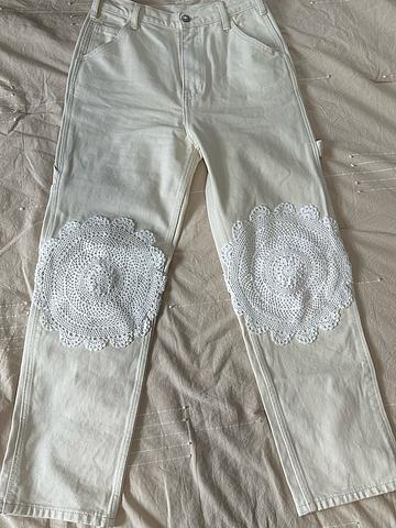 Doily painters pants