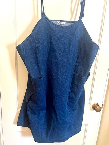 Pocket Dress, denim