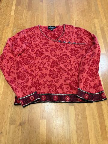 V neck sweater