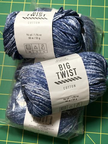 Big Twist cotton/poly yarn